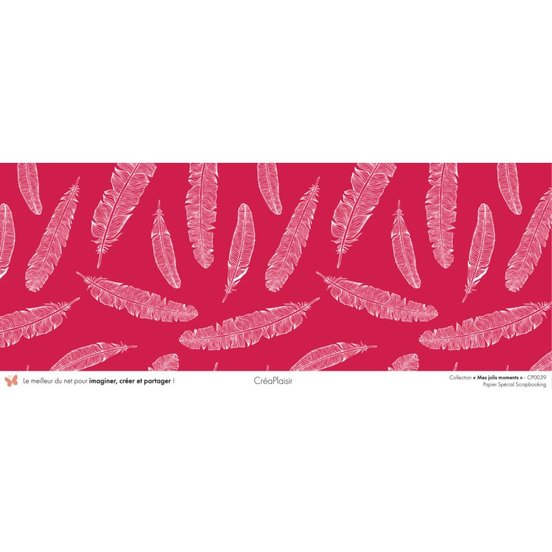 Set papiers Mes jolis moments - 6 papiers 30,5x31,5 cm + 6 papiers 12x30,5cm