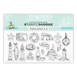 Paseo de sellos en Bretaña - 10x21cm