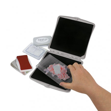 Tapis nettoyant NUVO pour tampons scrapbooking