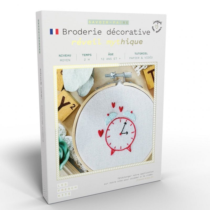 Kit Broderie - Réveil mythique