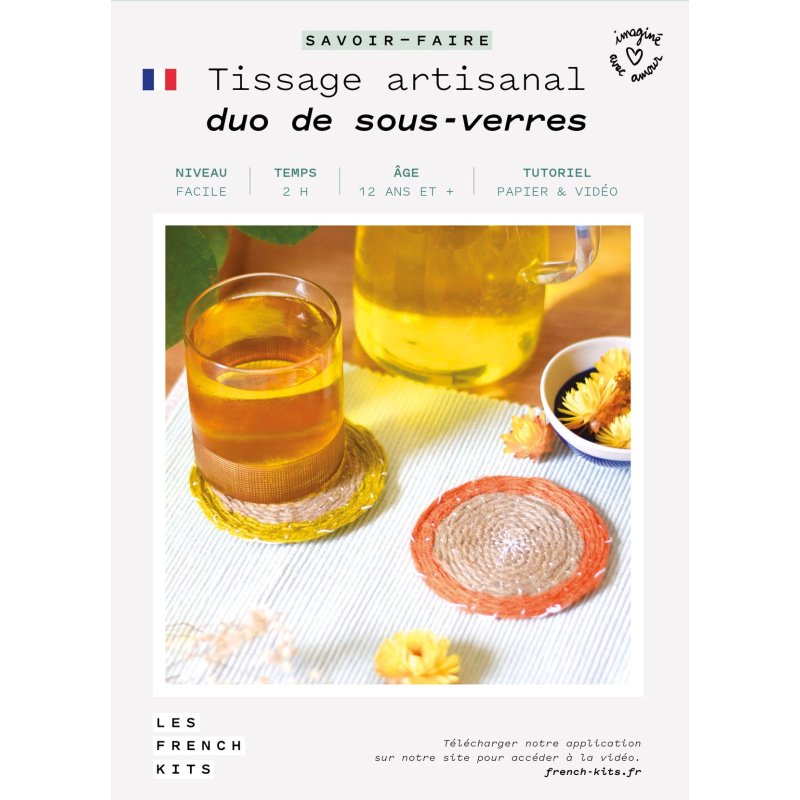 Kit Tissage Duo de sous-verres