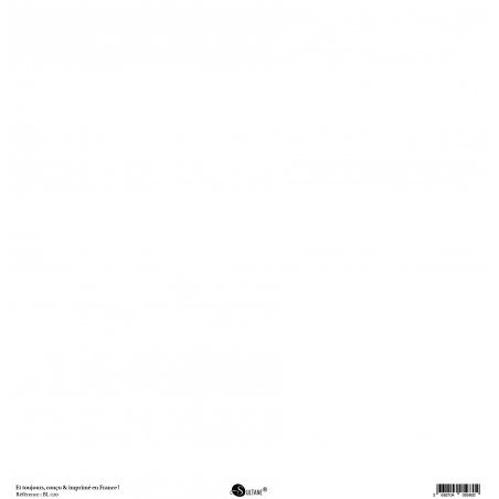 Papiers Recto / Verso - 30,5x31,5cm - Authentik - Blanc uni